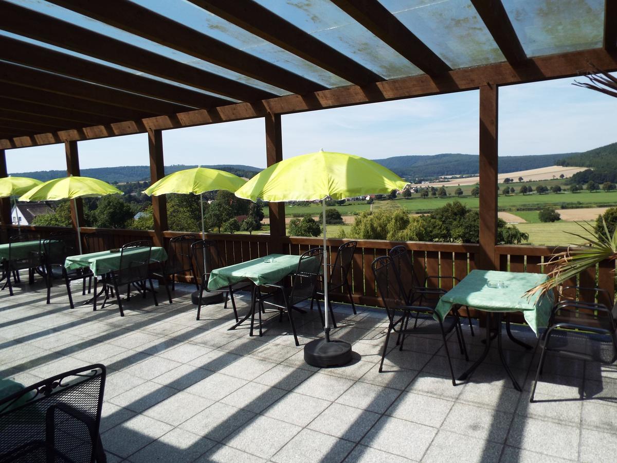 Hotel Garni Zum Reinhardswald Gewissenruh Luaran gambar
