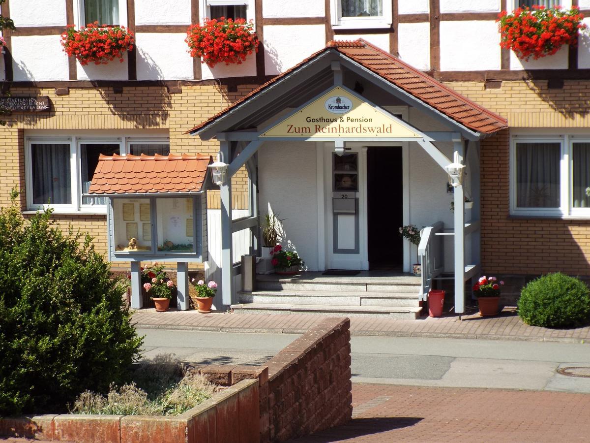 Hotel Garni Zum Reinhardswald Gewissenruh Luaran gambar